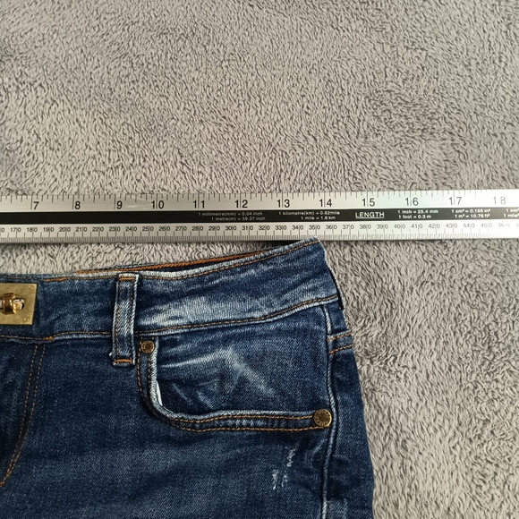 Guess Jeans Low Rise Skinny Ladies Size 8 - Picture 11 of 14